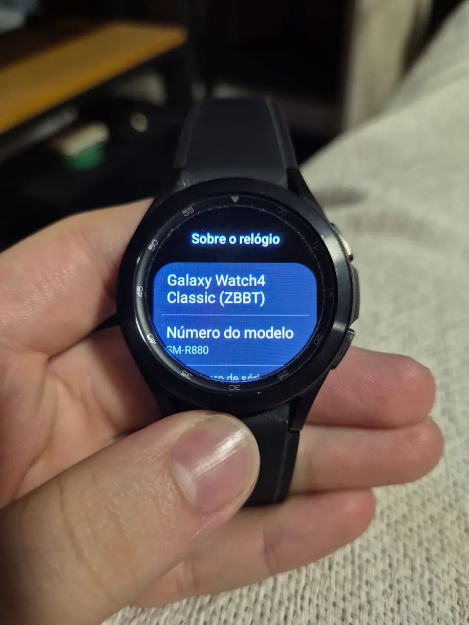 Samsung Watch4 Classic 42mm + carregador (top de linha)  - Foto 2