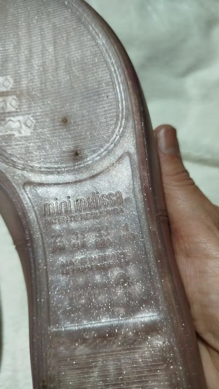 Mini melissa bailarina rosa nr 33 - Foto 4