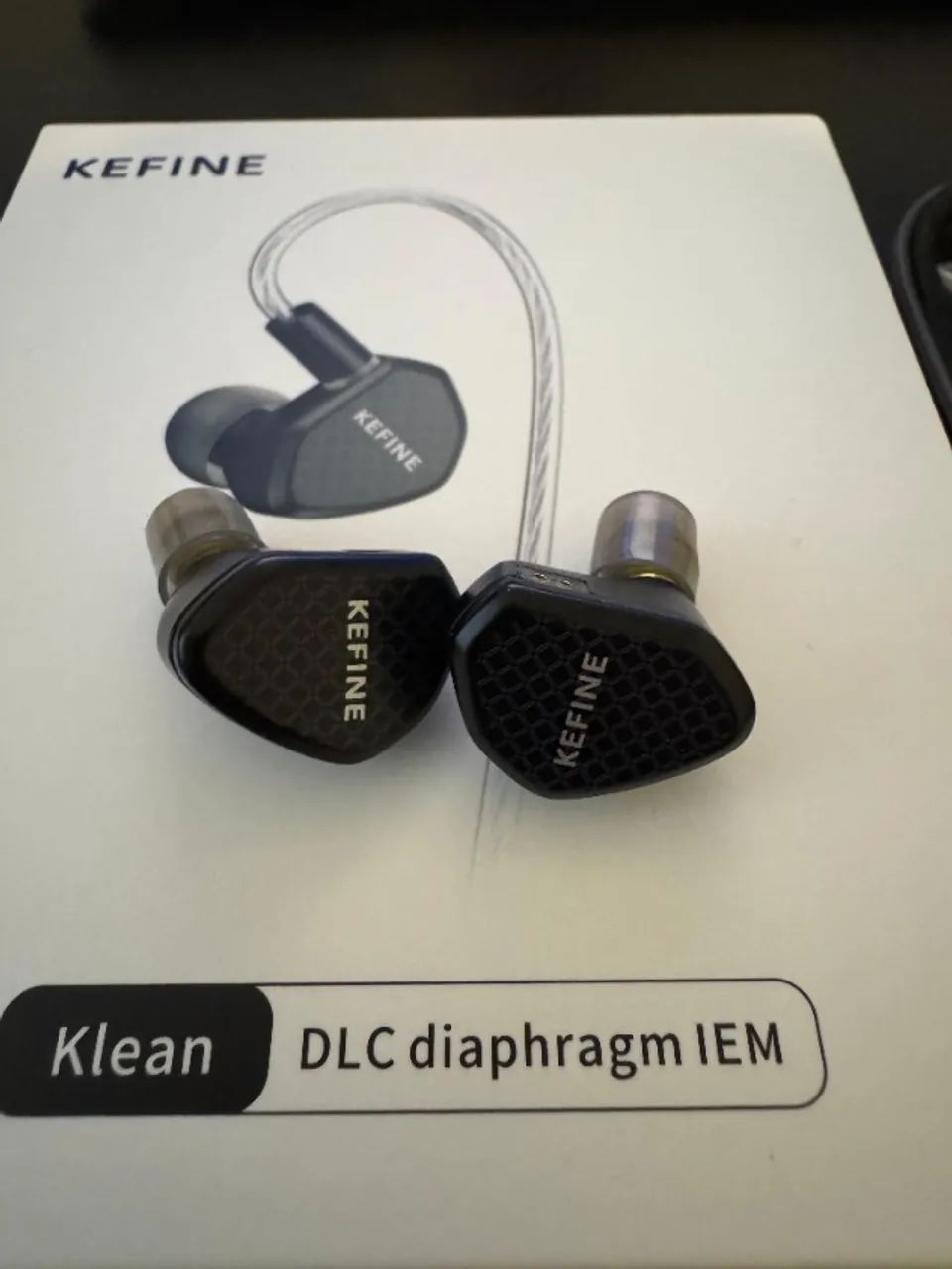 Fone IEM Kefine Klean Conector P2 10mm DLC - Foto 3