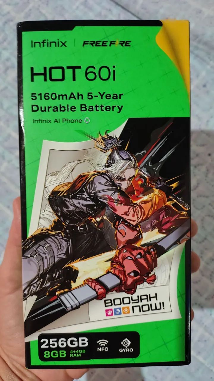 Vendo celular 256GB novo na caixa 