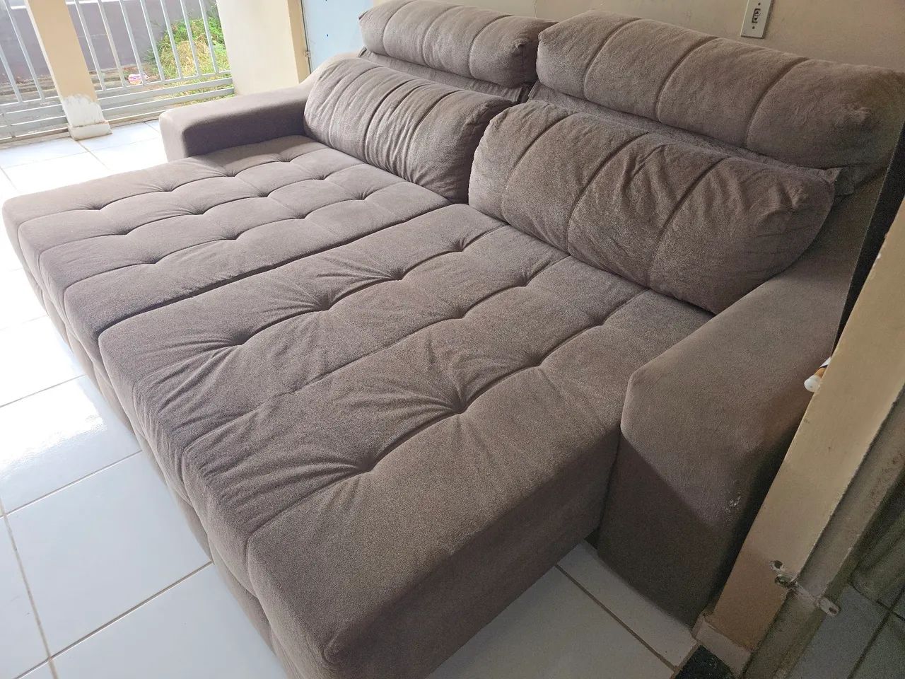 Sofá retrátil e reclinável  - Foto 3
