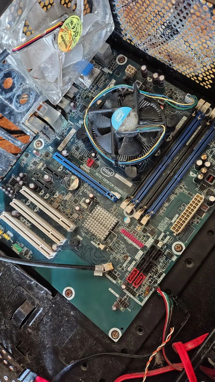 Cpu com placa mãe  - Foto 2