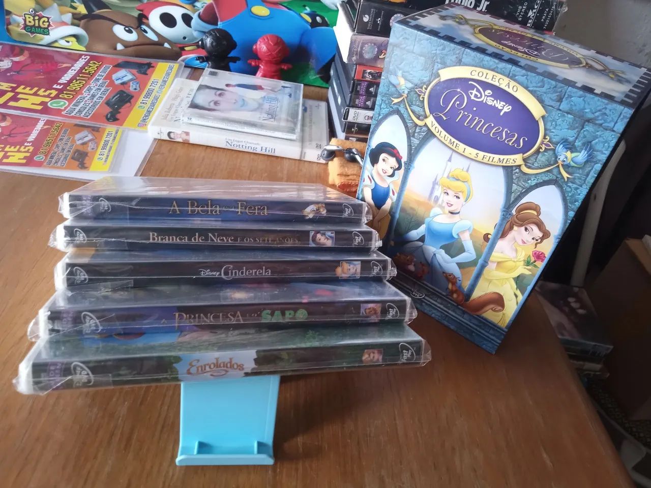 Vendo Box original de dvds PRINCESAS DISNEY, completo ! - Foto 4