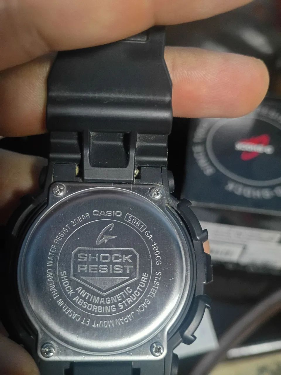 Relógio G Shock GA-100 CG 1ADR original com nota - Foto 5