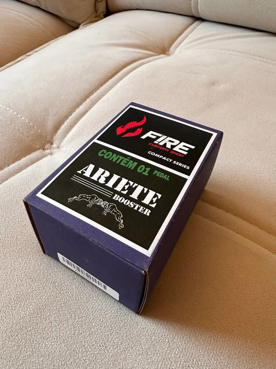 Pedal Ariete Booster Fire Custom Shop - Foto 3