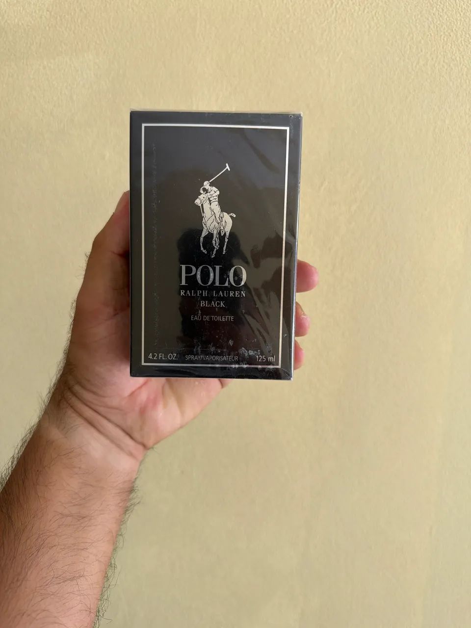 Perfume Polo Black Original Lacrado 