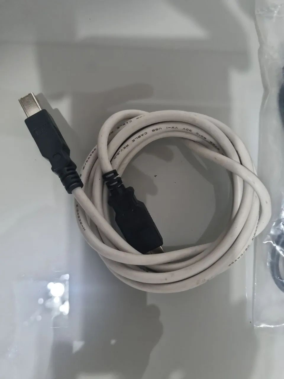 Kit com 8 Cabos USB A x USB B para Impressora - R$ 28 - Foto 2