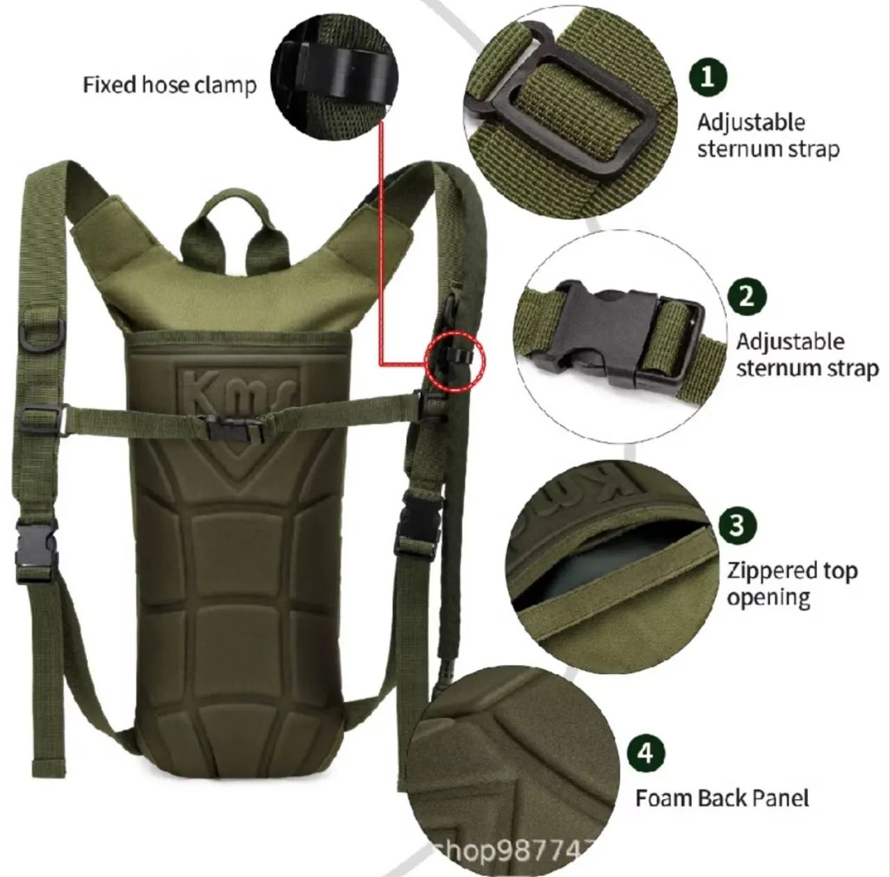 Mochila de hidratação - Foto 2