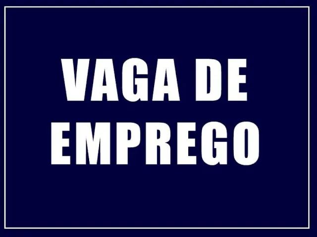 Vaga de atendente 