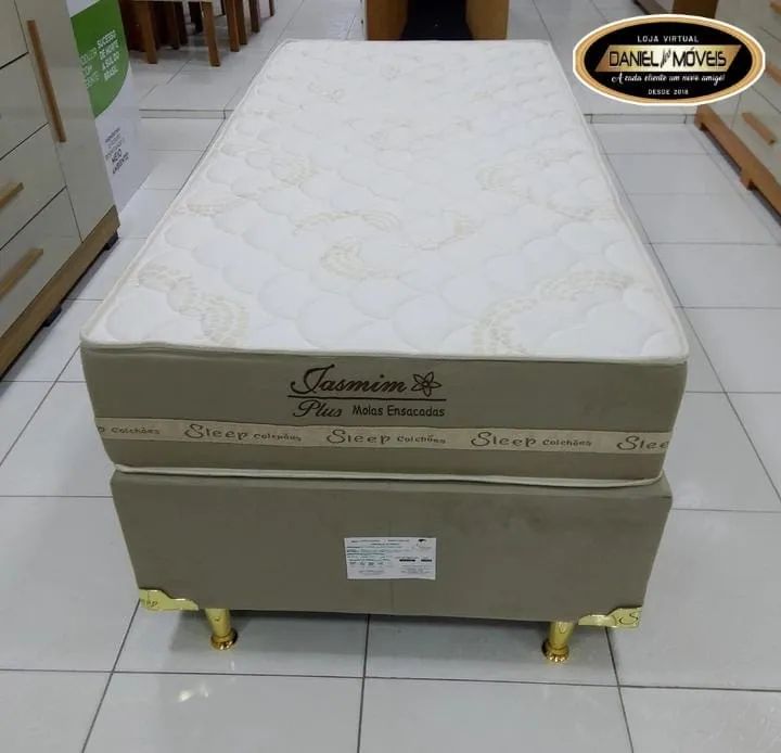 Cama box solteiro 