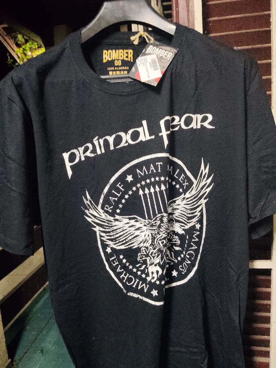 Camiseta Bomber nova 100% algodão  - Foto 3