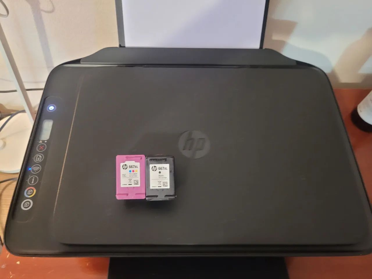 Impressora HP DeskJet Ink Advantage 2774 - Wi-Fi - Multifuncional - Foto 2