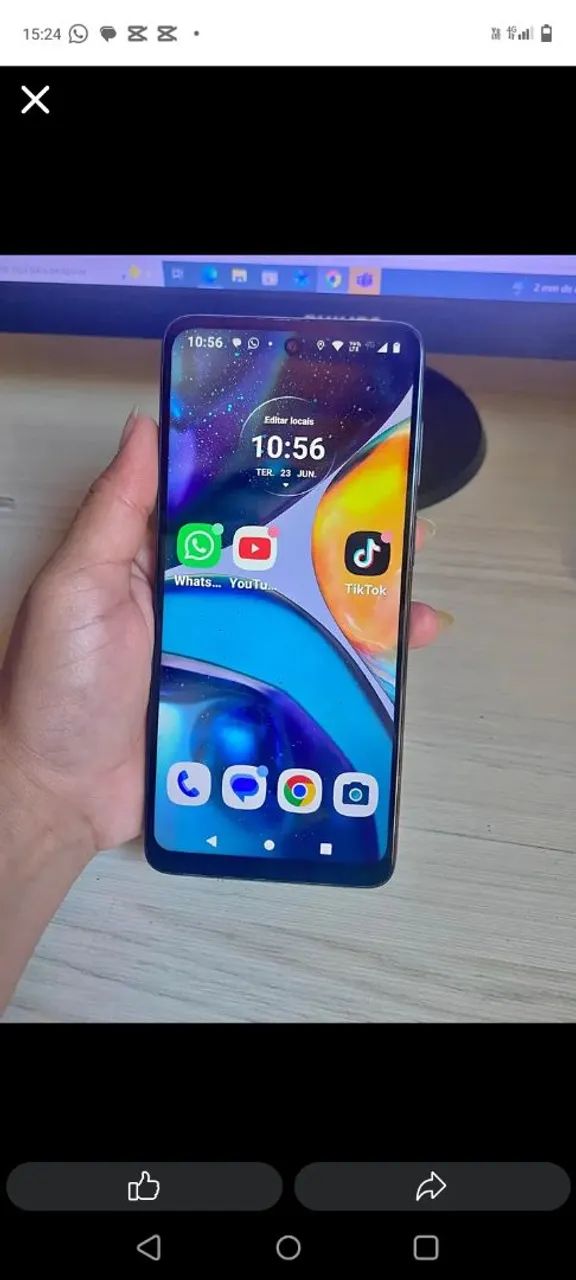 Vendo celular motog22 - Foto 2