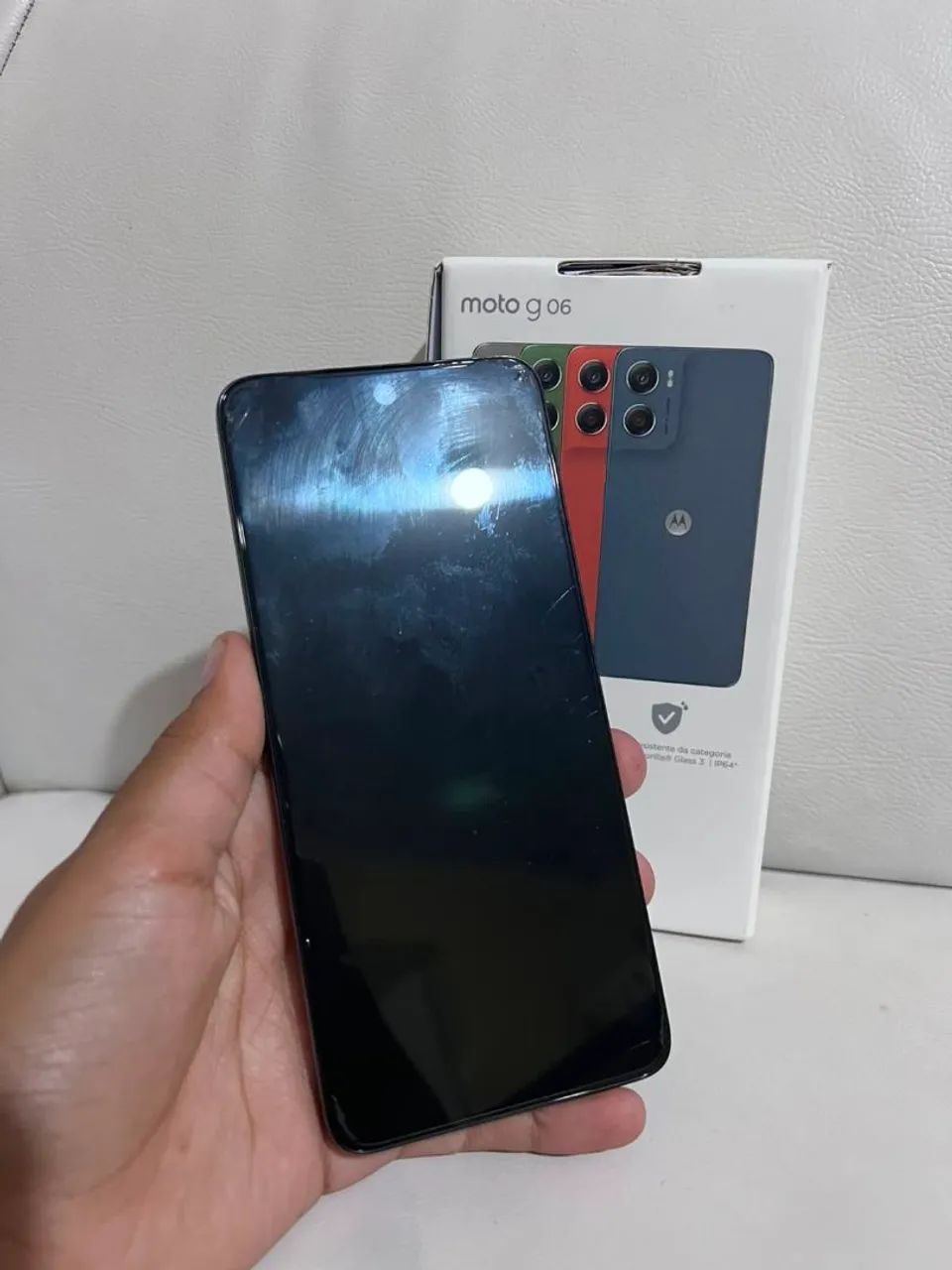 Motorola G06 | Impecável com a caixa e carregador, e película incluso - Foto 2