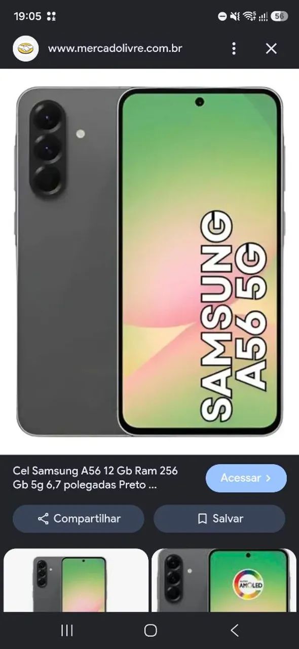 CELULAR SAMSUNG A56