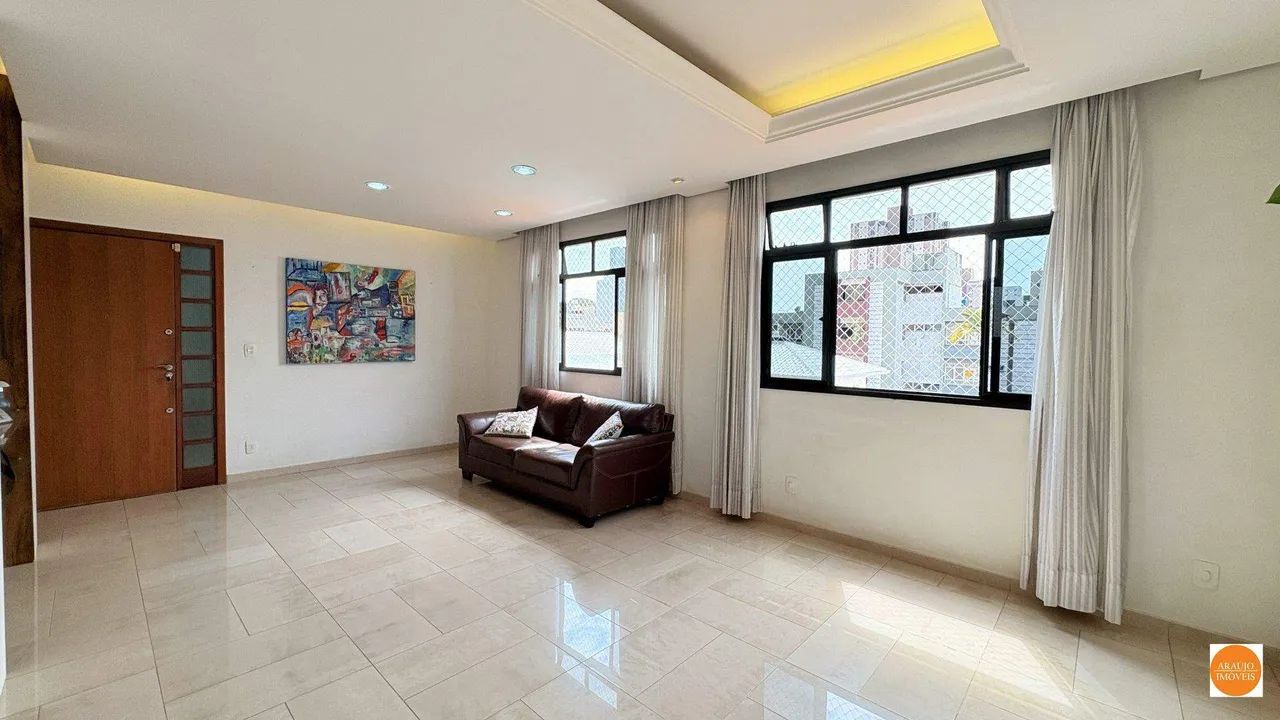 Apartamento com aproximadamente 115m² à venda  4 quartos, 1 suíte e 2 vagas  Coração Eucar - Foto 4