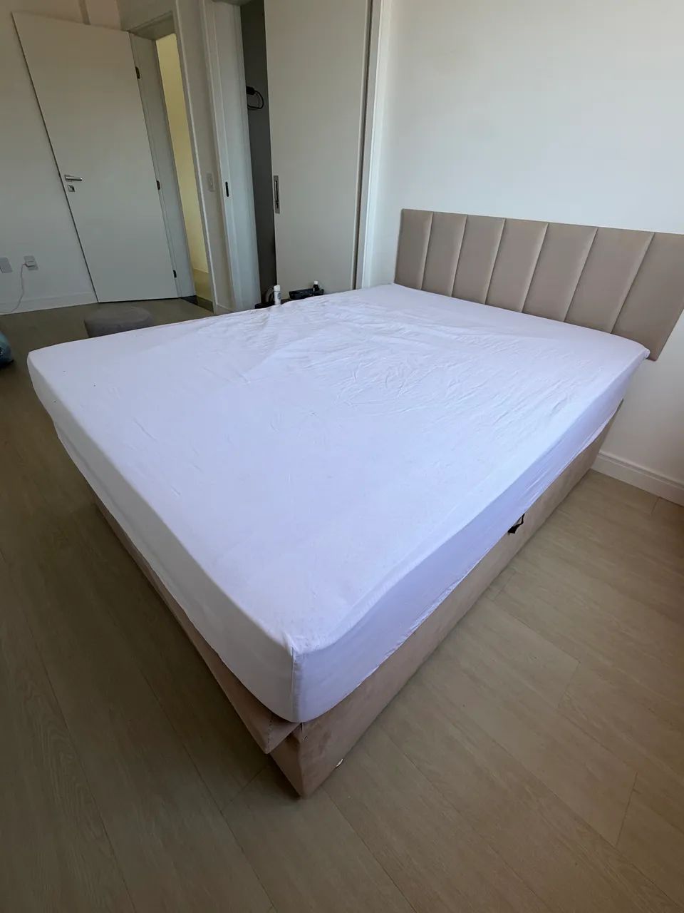 Cama Box casal base baú  - Foto 2