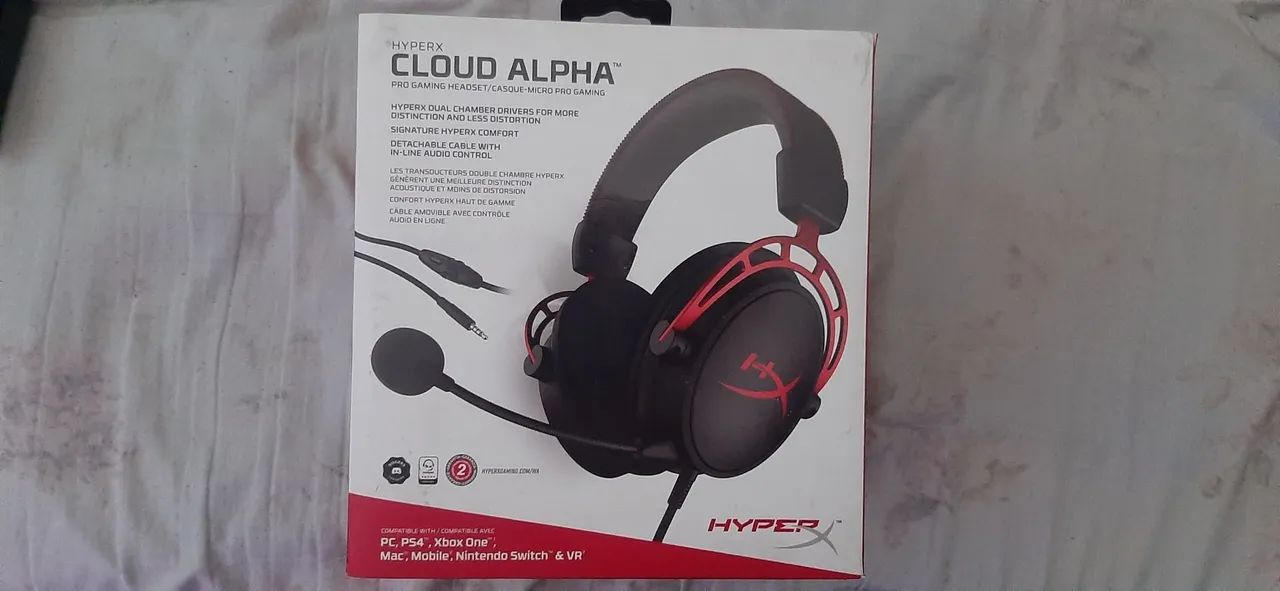 Headset Gamer HyperX Cloud Alpha 