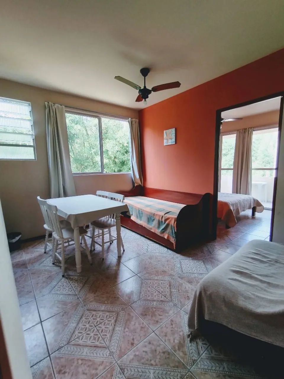 Apartamento 150m da Praia em Cachoeira do Bom Jesus - Diária e Mensal - Foto 2