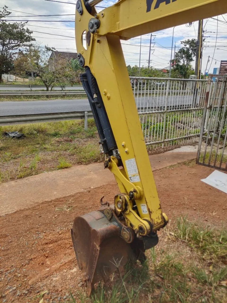 MINI ESCAVADEIRA YANMAR VIO35 ANO 2019  - Foto 2