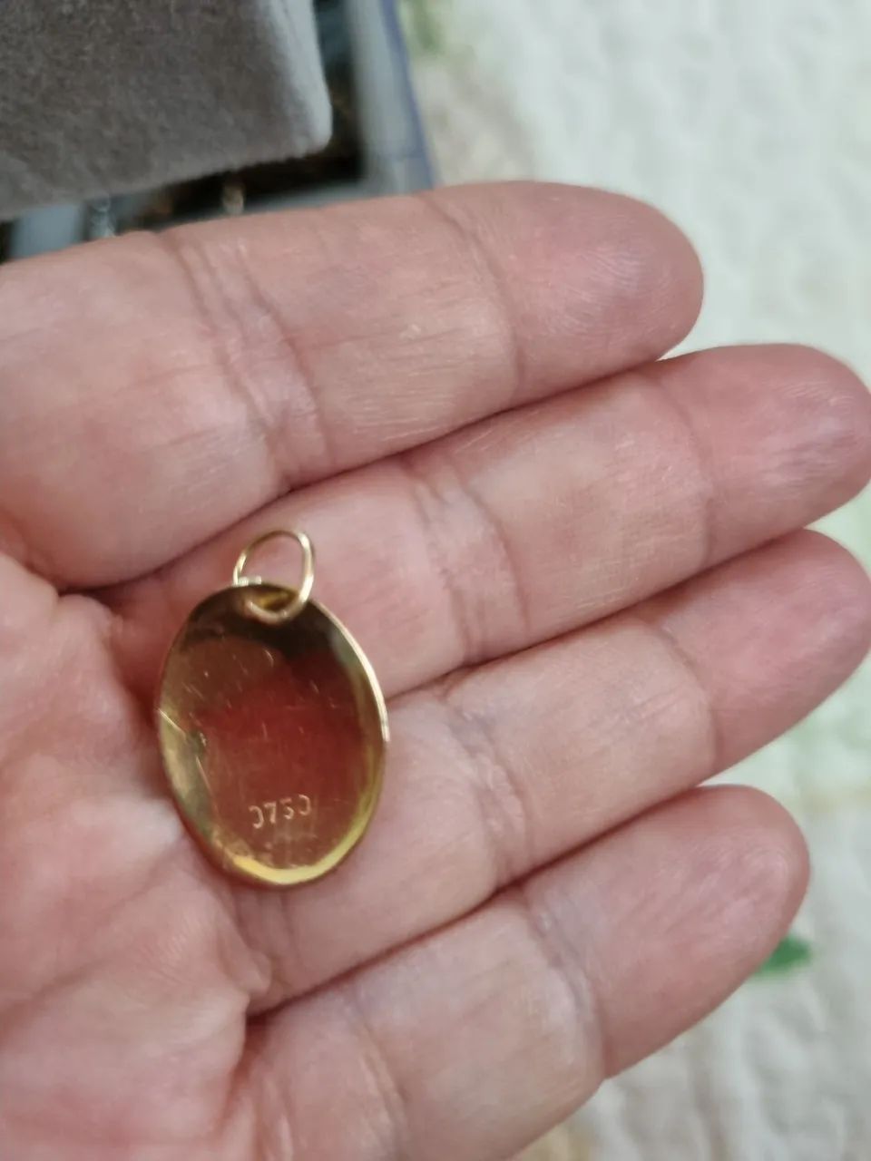 Pingente escrava ouro 18k - Foto 3