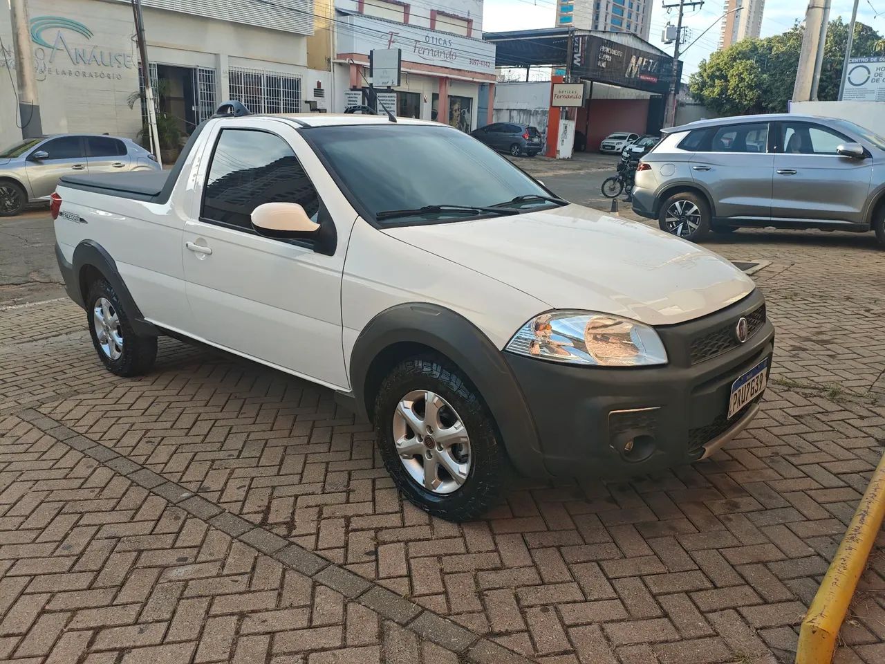 Fiat Strada Freedom 1.4 Flex 8V CS 2020 - Foto 4