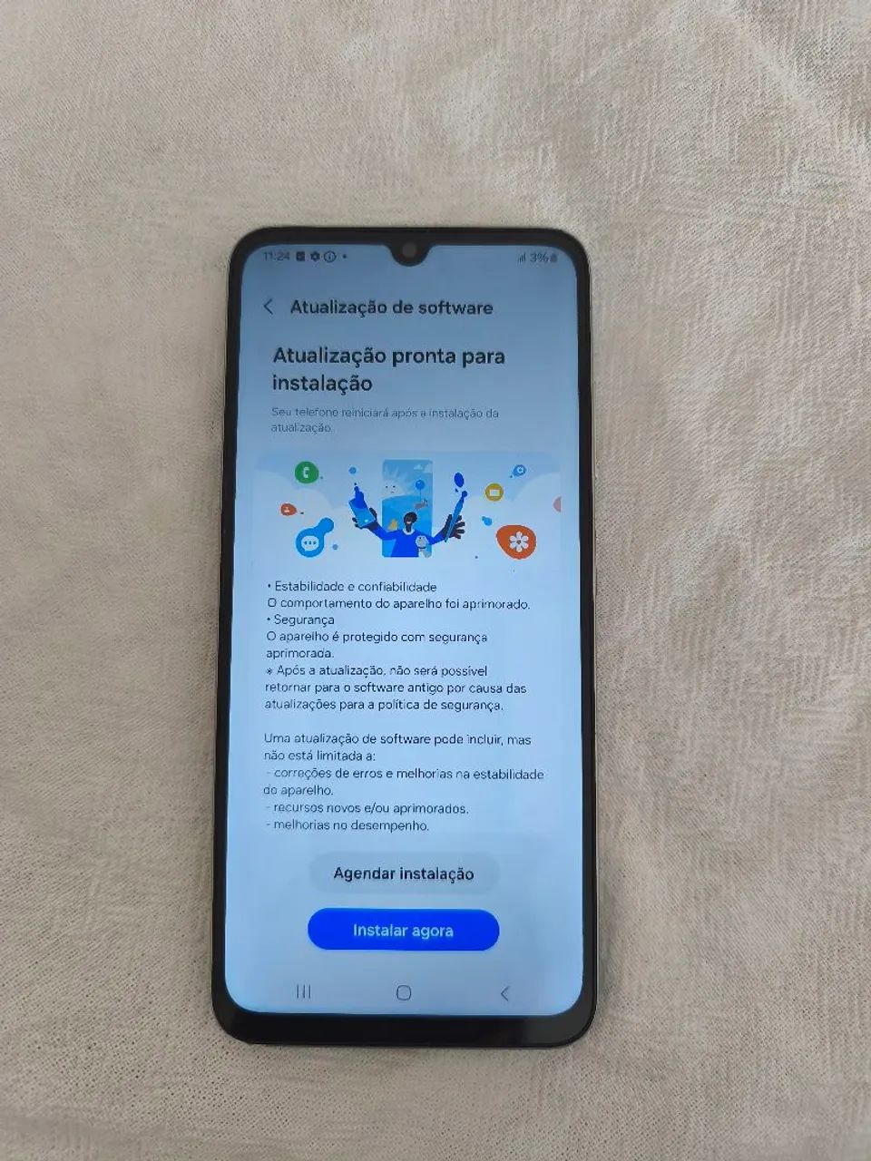 Vendo samsung A05 S semi novo  - Foto 3