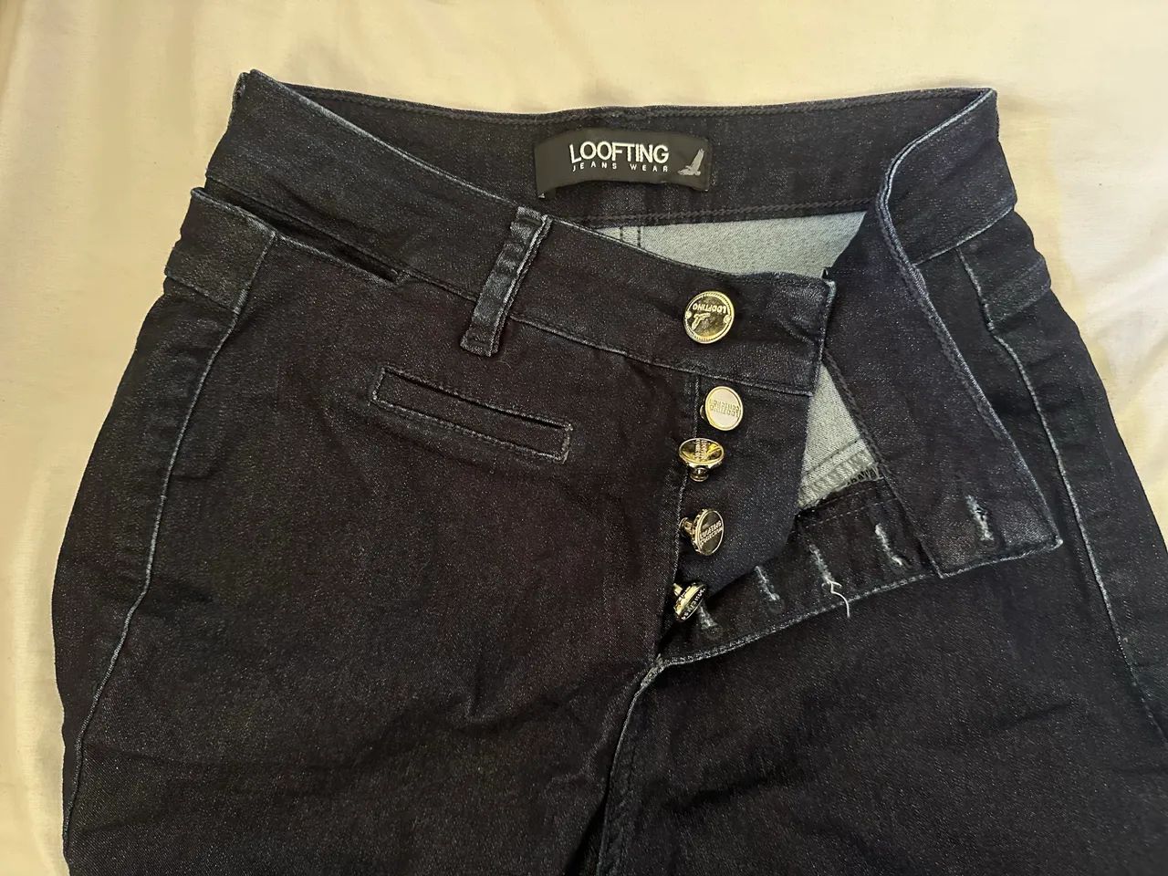 Calça Jeans Cintura Alta