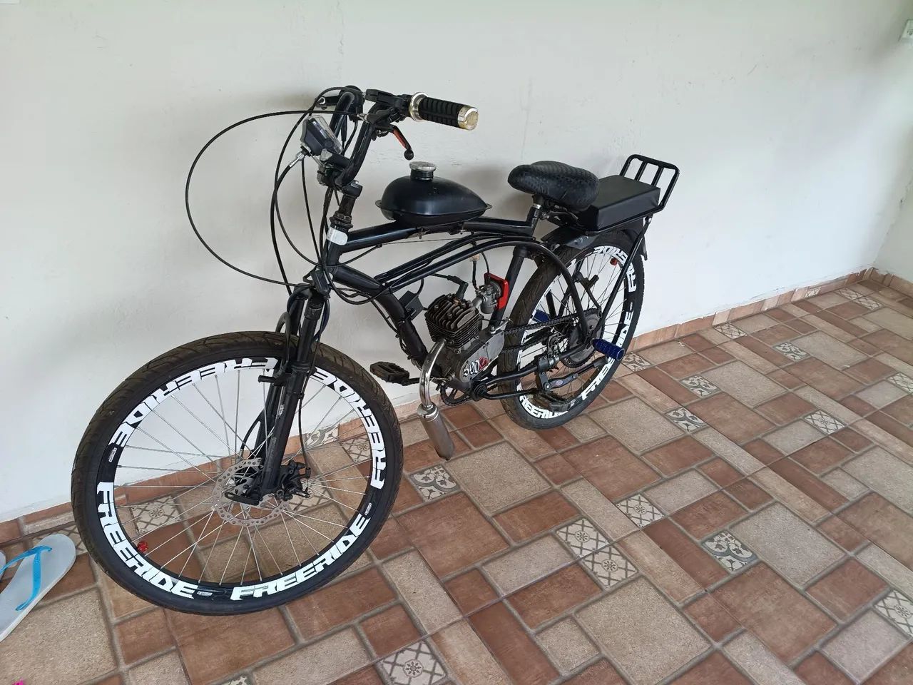 Bicicleta motorizada 80cc 