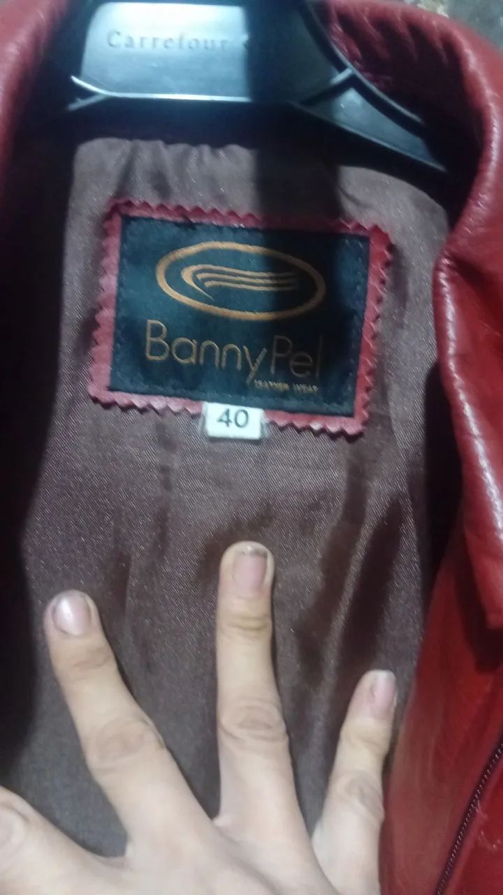 Jaqueta couro legítimo nova Banny Pel  - Foto 5