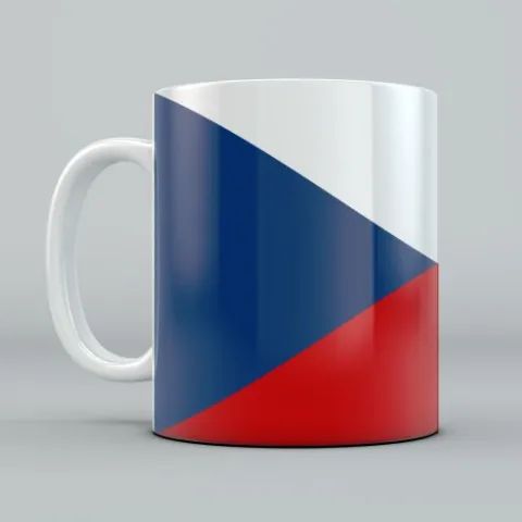 Caneca Tchéquia Copa 2026 Personalizada - Foto 2