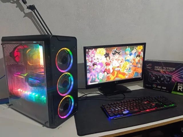PC Gamer COMPLETO i7-9700K + RTX 3060 12GB | 16GB RAM | SSD 500GB