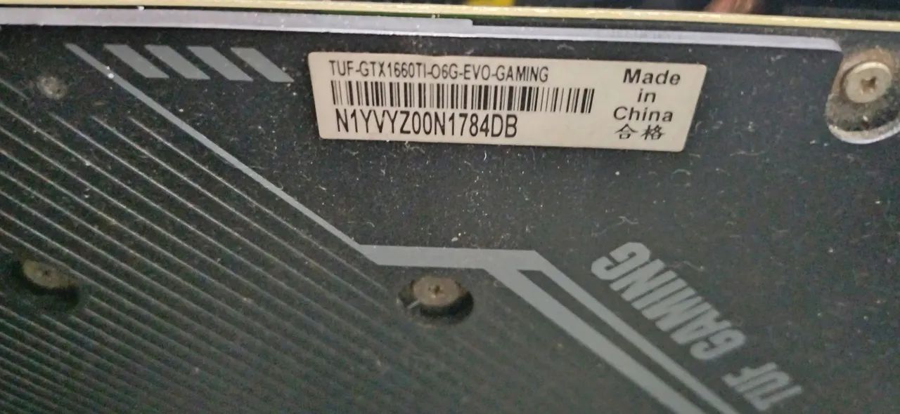 PLACA DE VÍDEO GTX 1660TI EM BOM ESTADO. - Foto 2