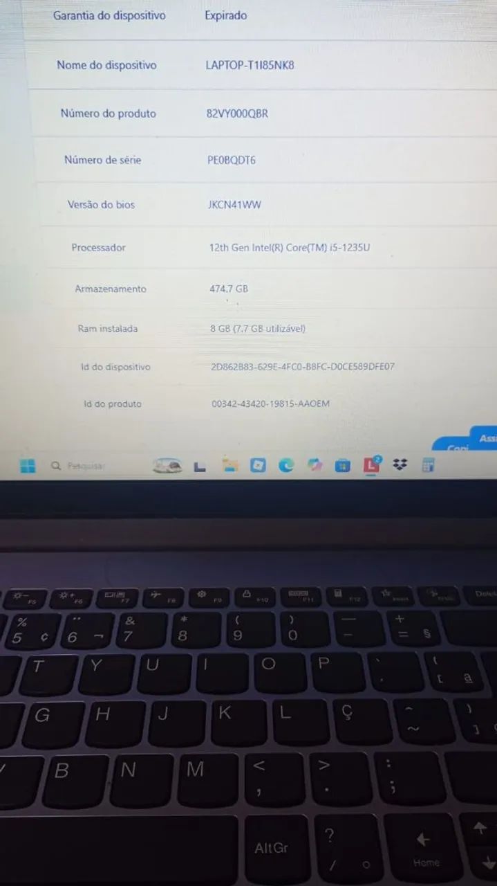 Notebook lenovo i5 - Foto 2