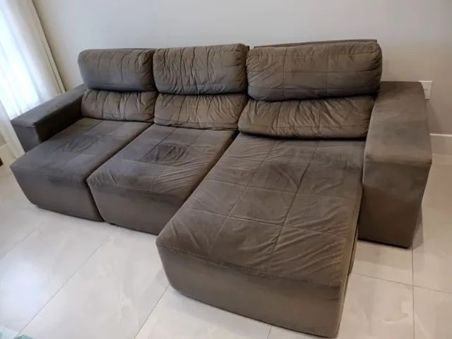 Sofá retrátil com 2,90 m de largura - Foto 4