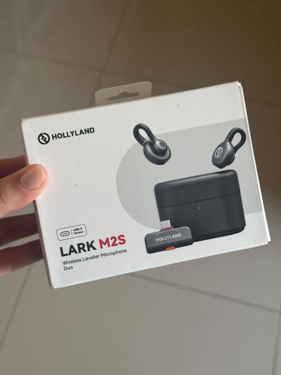 Microfone M2S Hollyland - Foto 4