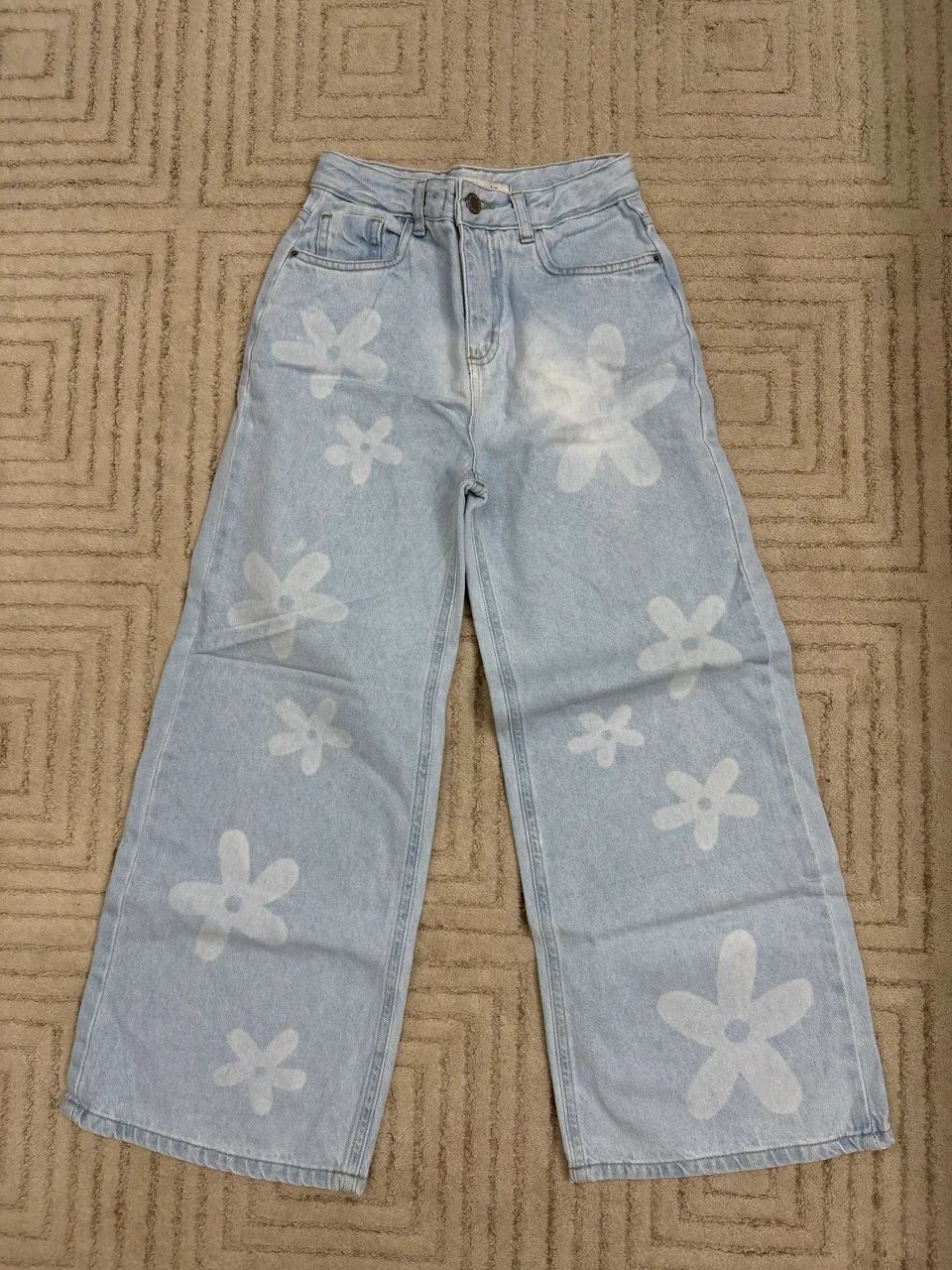 Calças Jeans Infantis - 9-10 - Perfeito Estado - Foto 2