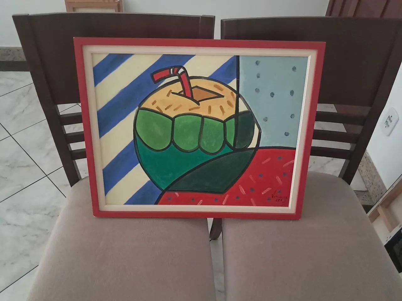 Ququer quadro 100 reais
