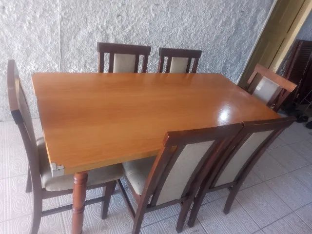 Mesa com 6 cadeira - Foto 4