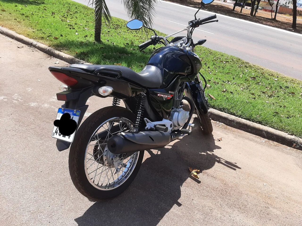 Vendo moto fan150 2014 completa  - Foto 4