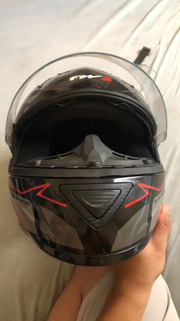 Capa fw3 com viseira interna ! - Foto 5