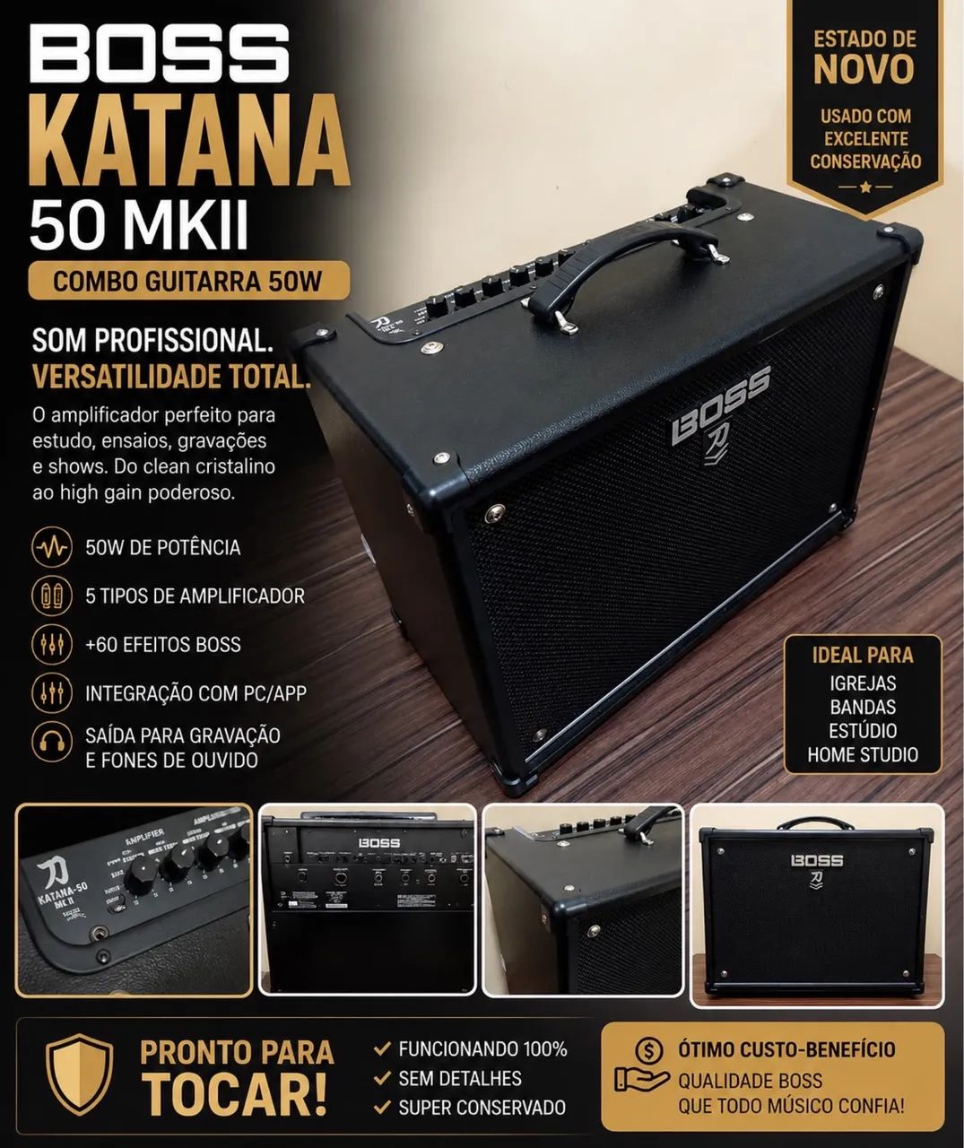 Vendo Boss Katana 