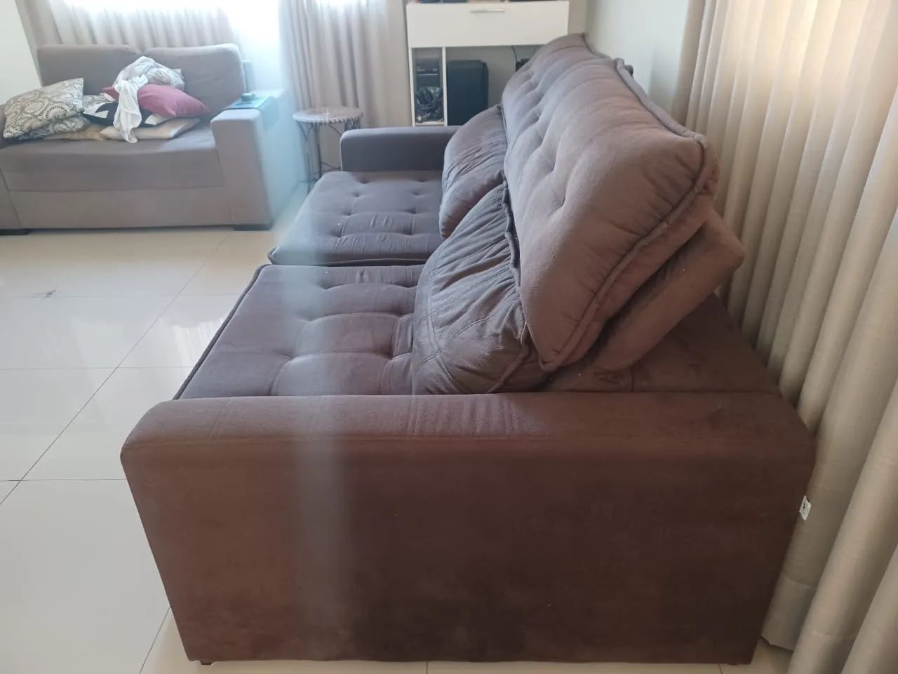 SOFÁ MARROM  - Foto 3