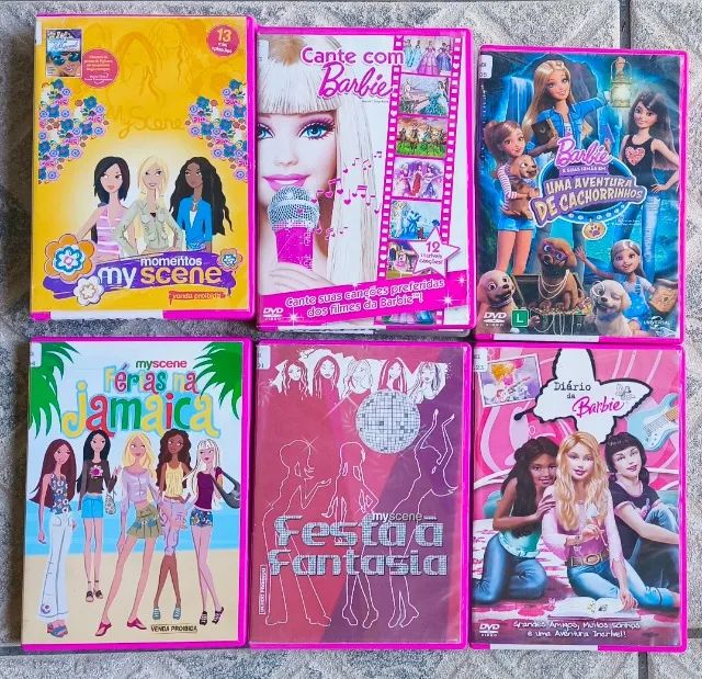 Lote 10 Dvd da Barbie 