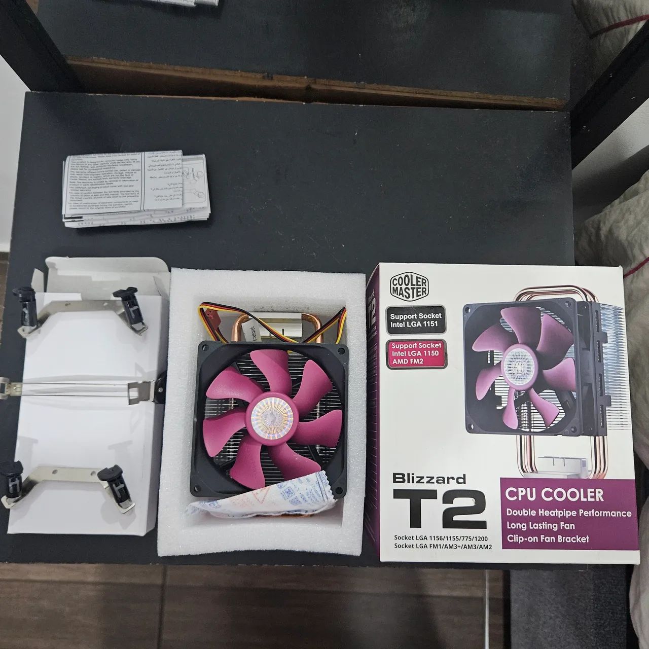 Cooler Master Blizzard T2 P/ Processador Cpu Amd Am4 Ryzen - Foto 2