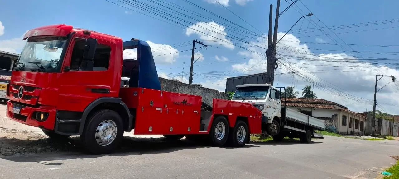 GUINCHO EXTRA PESADO MERCEDES ATEGO 2013 único dono - Foto 3