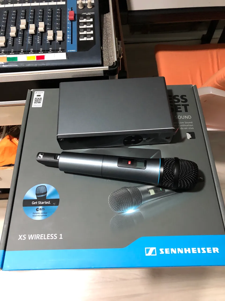 Sistema de transmissão sem fio Sennheiser Xswd XLR Base Set