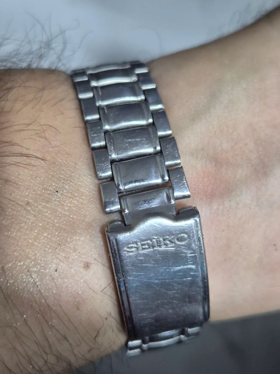 Relógio SEIKO 5 BRANCO AUTOMÁTICO   -  TODO REVISADO  - Foto 5