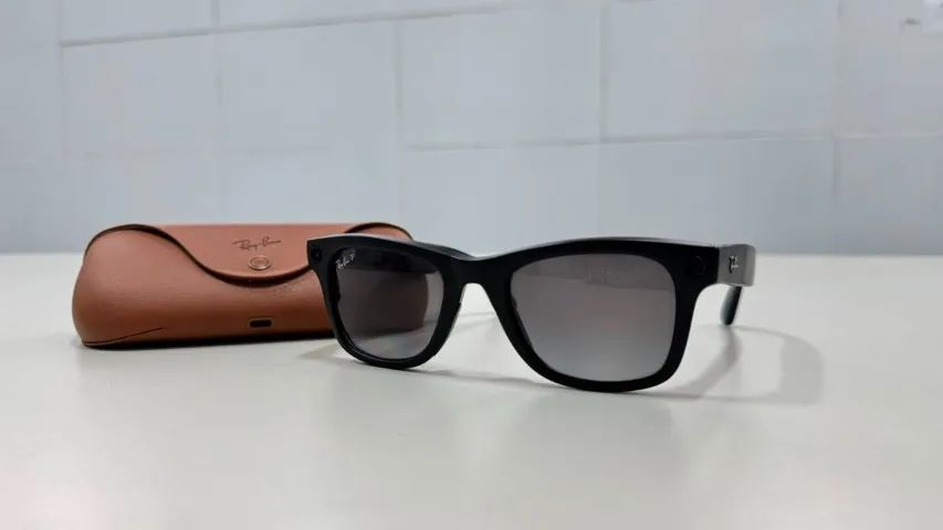 Óculos Ray Ban Meta Wayfarer Gradient Graphite Polar