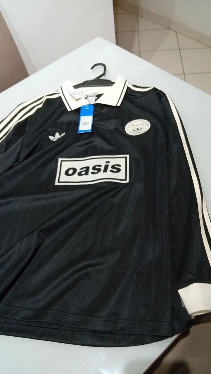Camisa Adidas /Oasis/manga longa  - Foto 4